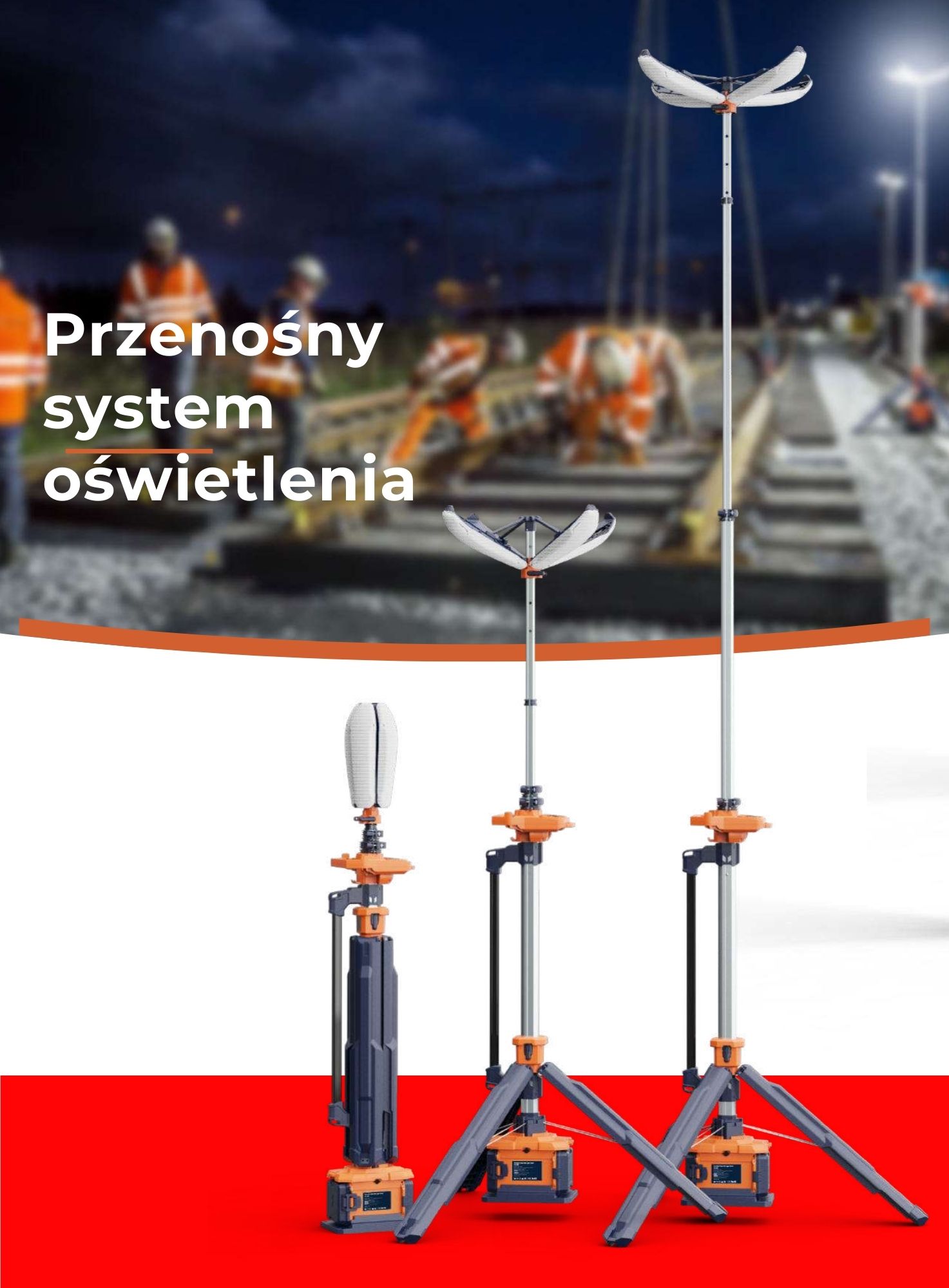 Przenośny system oświetlenia